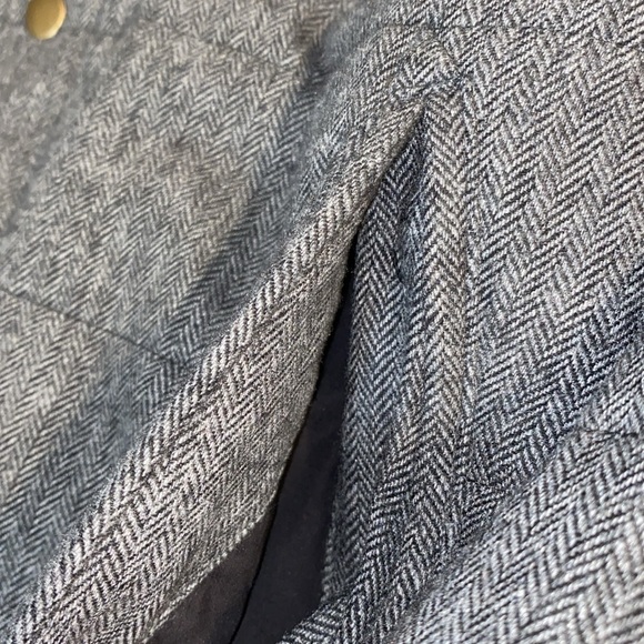 BILLY REID THEO GRAY WOOL INSULATED SHIRT JACKET - Picture 9 of 13